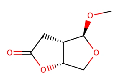 (3ar, 4s, 6as) -4-methoxy tetrahydro-furo [3,4-b] furan-2-one (CAS: 866594-60-7）